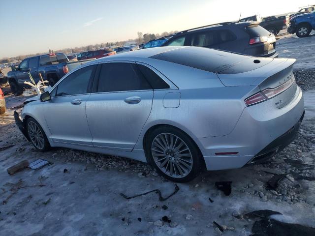 3LN6L2G95FR606397 - 2015 LINCOLN MKZ SILVER photo 2
