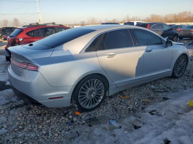 3LN6L2G95FR606397 - 2015 LINCOLN MKZ SILVER photo 3