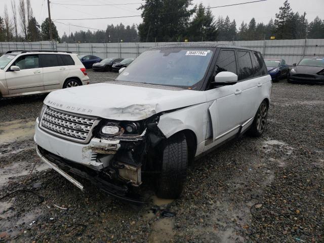 SALGS2KF4GA293890 - 2016 LAND ROVER RANGE ROVE HSE WHITE photo 1