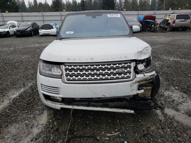 SALGS2KF4GA293890 - 2016 LAND ROVER RANGE ROVE HSE WHITE photo 5