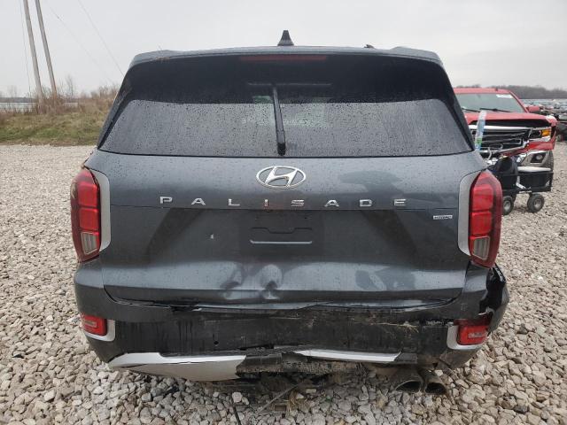 KM8R4DHE7MU244824 - 2021 HYUNDAI PALISADE SEL GRAY photo 6