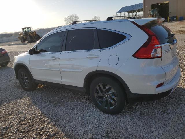 5J6RM4H76FL090583 - 2015 HONDA CR-V EXL WHITE photo 2