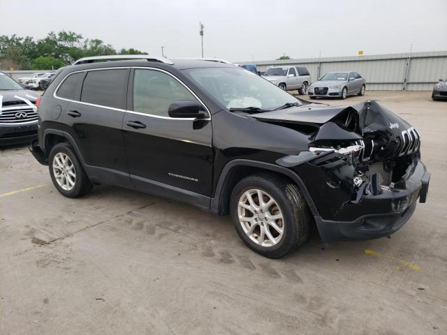 1C4PJLCB1HW644318 - 2017 JEEP CHEROKEE LATITUDE BLACK photo 4