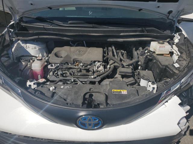 5TDKRKEC3MS042971 - 2021 TOYOTA SIENNA LE WHITE photo 12