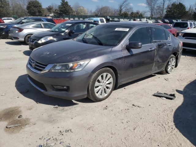 1HGCR3F8XFA028197 - 2015 HONDA ACCORD EXL CHARCOAL photo 1