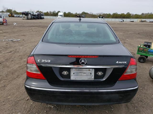 WDBUF87X38B193230 - 2008 MERCEDES-BENZ E 350 4MATIC BLACK photo 6