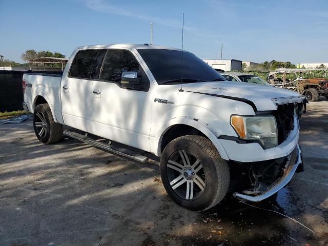 1FTFW1CV0AFD78520 - 2010 FORD F150 SUPERCREW WHITE photo 4