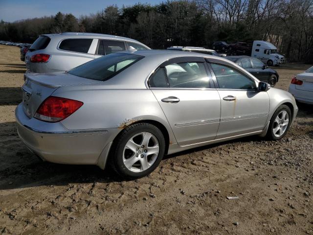 JH4KB16576C003575 - 2006 ACURA RL SILVER photo 3