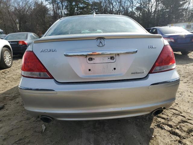 JH4KB16576C003575 - 2006 ACURA RL SILVER photo 6