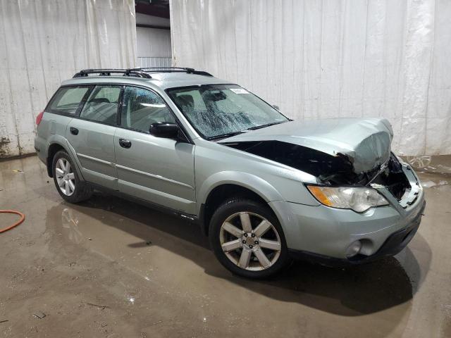 4S4BP61C997319333 - 2009 SUBARU OUTBACK 2.5I TEAL photo 4