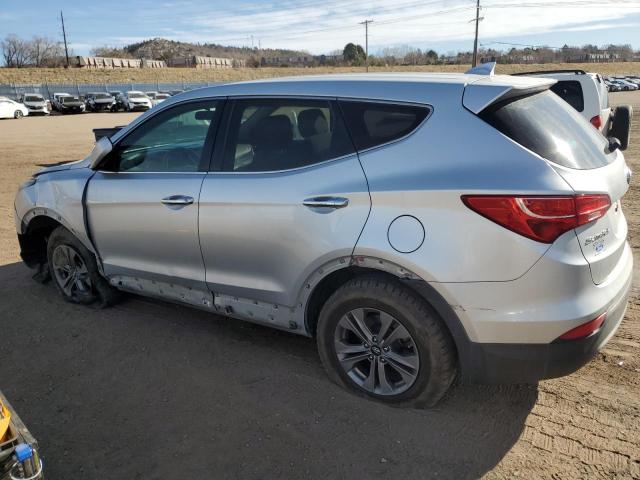 5XYZT3LB4FG270610 - 2015 HYUNDAI SANTA FE S SILVER photo 2