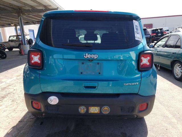 ZACNJAAB0KPK52818 - 2019 JEEP RENEGADE SPORT BLUE photo 6