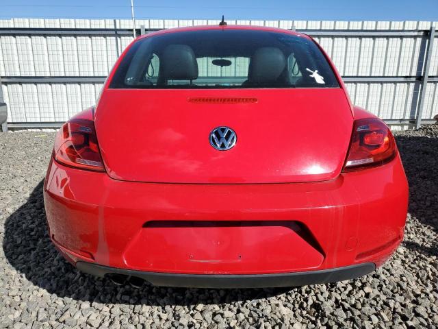 3VWJP7AT6DM613600 - 2013 VOLKSWAGEN BEETLE RED photo 6