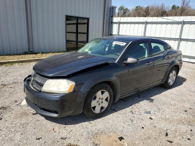 1B3LC46B89N528424 - 2009 DODGE AVENGER SE BLACK photo 1