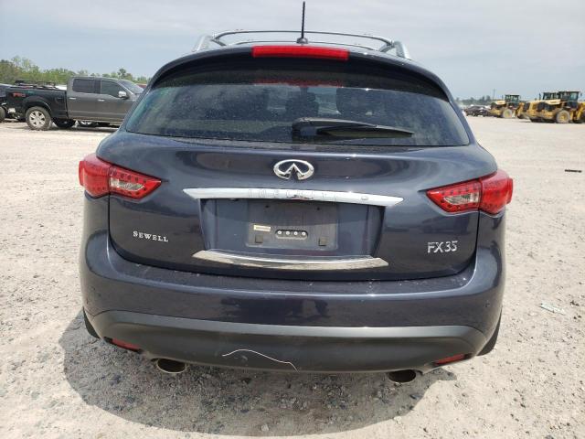 JNRAS18W89M158671 - 2009 INFINITI FX35 BLUE photo 6