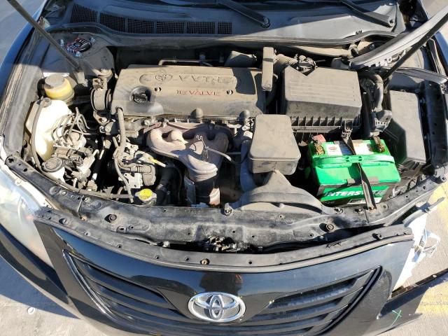 4T1BE46K08U762271 - 2008 TOYOTA CAMRY CE BLACK photo 11