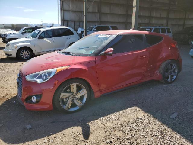 KMHTC6AE3DU172034 - 2013 HYUNDAI VELOSTER TURBO RED photo 1