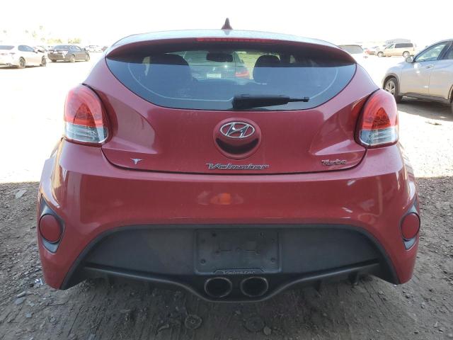 KMHTC6AE3DU172034 - 2013 HYUNDAI VELOSTER TURBO RED photo 6