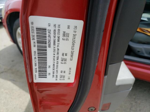 2D4FV48T15H629080 - 2005 DODGE MAGNUM SE RED photo 12