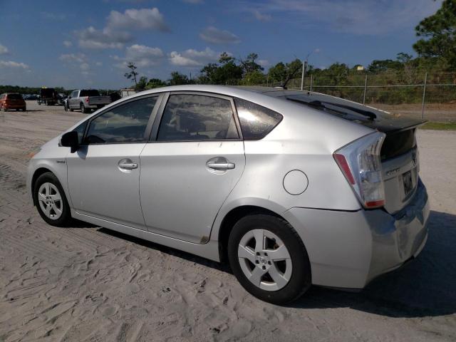 JTDKN3DU2A0134566 - 2010 TOYOTA PRIUS SILVER photo 2