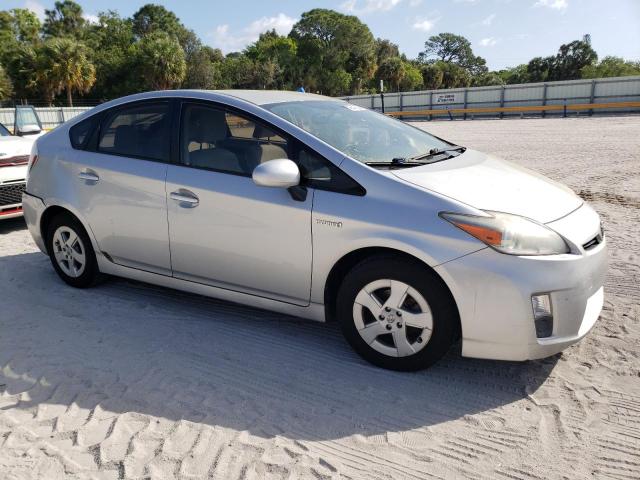 JTDKN3DU2A0134566 - 2010 TOYOTA PRIUS SILVER photo 4