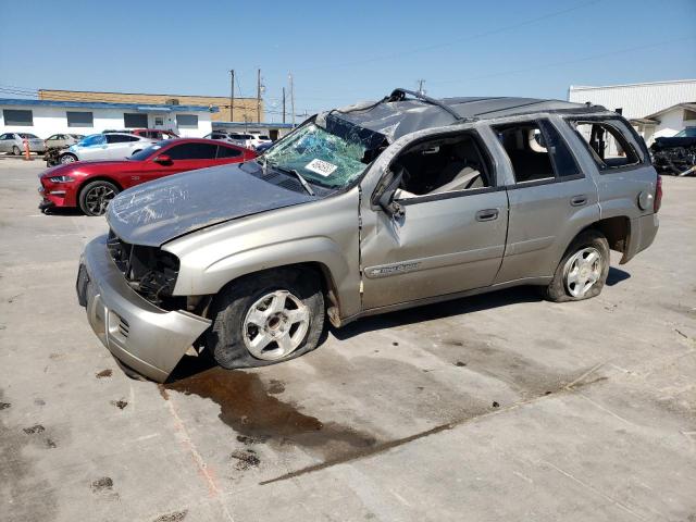 1GNDS13S722386817 - 2002 CHEVROLET TRAILBLAZE BEIGE photo 1