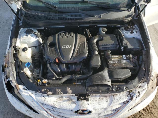 5NPEB4AC7DH781186 - 2013 HYUNDAI SONATA GLS WHITE photo 11