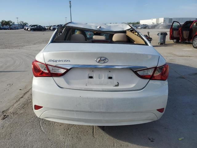 5NPEB4AC7DH781186 - 2013 HYUNDAI SONATA GLS WHITE photo 6