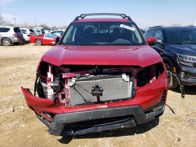 5FPYK3F75MB022898 - 2021 HONDA RIDGELINE RTL RED photo 5