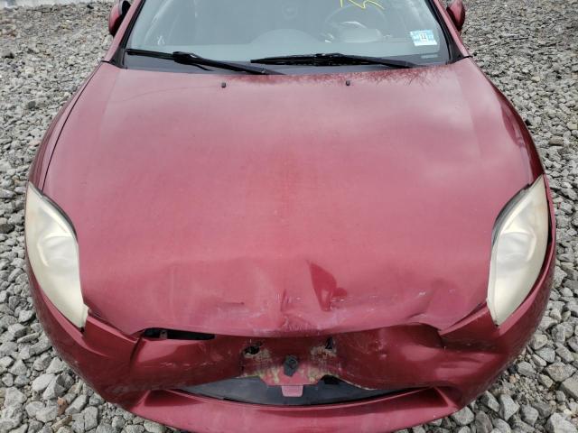 4A3AL35T57E051259 - 2007 MITSUBISHI ECLIPSE SPYDER GT RED photo 11