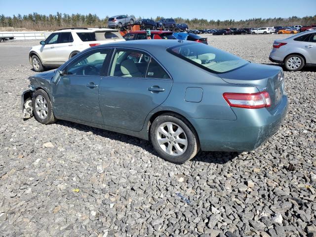 4T4BF3EK5BR102460 - 2011 TOYOTA CAMRY BASE TEAL photo 2