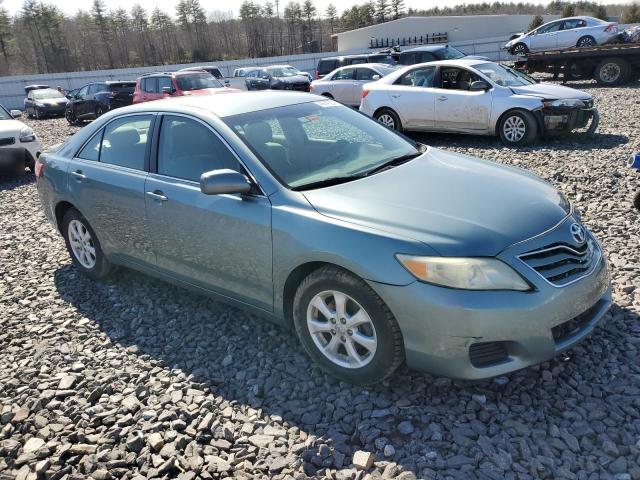 4T4BF3EK5BR102460 - 2011 TOYOTA CAMRY BASE TEAL photo 4