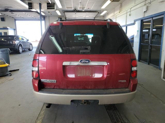 1FMEU74877UB70910 - 2007 FORD EXPLORER EDDIE BAUER RED photo 6