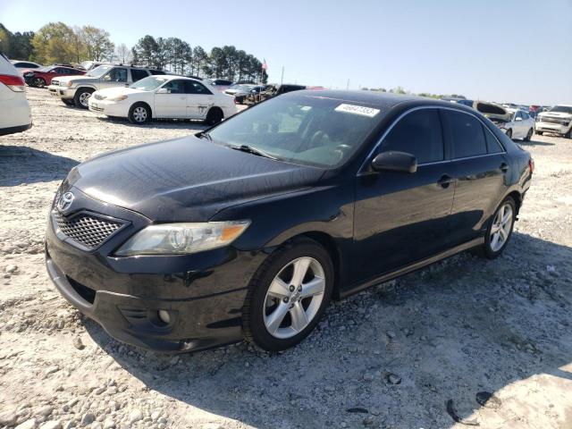 4T1BF3EKXBU212611 - 2011 TOYOTA CAMRY BASE BLACK photo 1