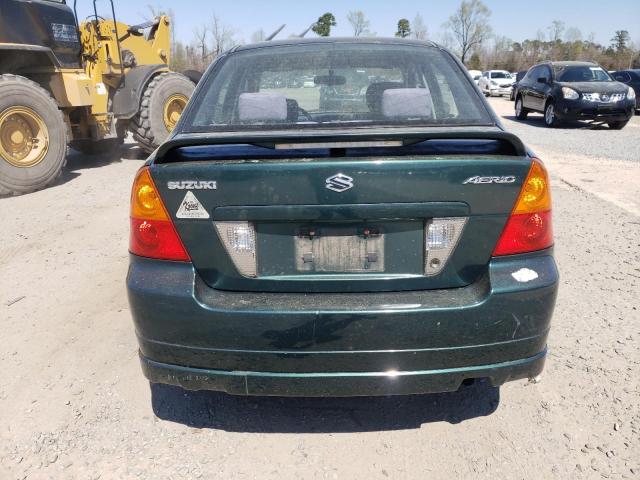 JS2RA41S425101176 - 2002 SUZUKI AERIO S GREEN photo 6