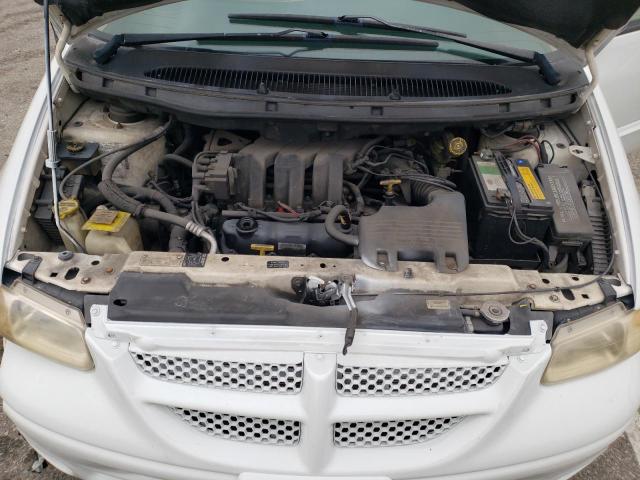 1B4GP54L8YB509309 - 2000 DODGE GRAND CARA LE WHITE photo 11