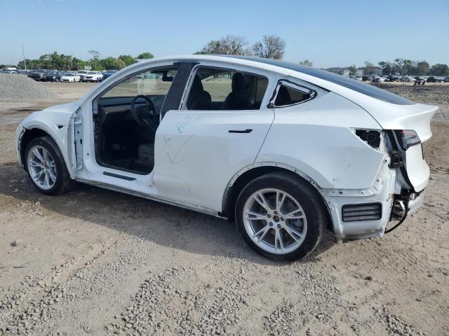 5YJYGDEE9MF085731 - 2021 TESLA MODEL Y WHITE photo 2