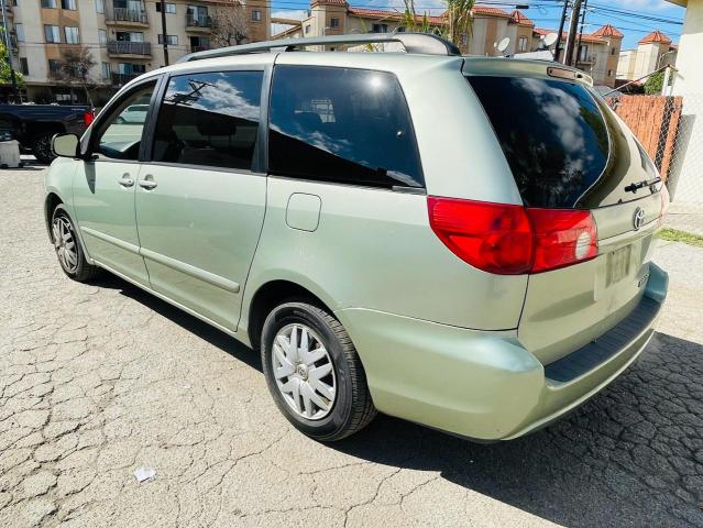 5TDZA23C16S489200 - 2006 TOYOTA SIENNA CE GREEN photo 3