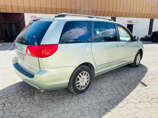 5TDZA23C16S489200 - 2006 TOYOTA SIENNA CE GREEN photo 4