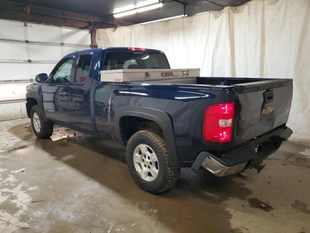 2GCEK19J881239006 - 2008 CHEVROLET SILVERADO K1500 BLUE photo 2