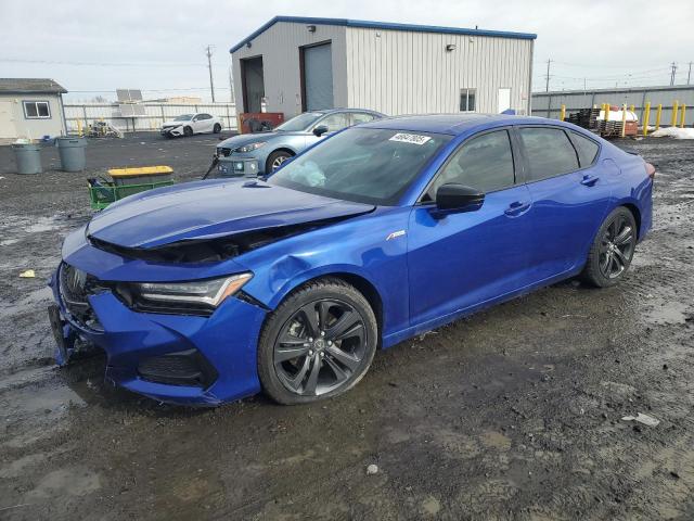 19UUB5F59MA008532 - 2021 ACURA TLX TECH A BLUE photo 1