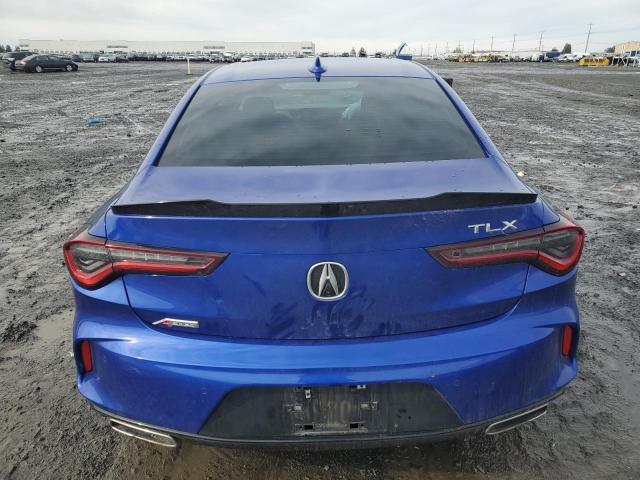 19UUB5F59MA008532 - 2021 ACURA TLX TECH A BLUE photo 6