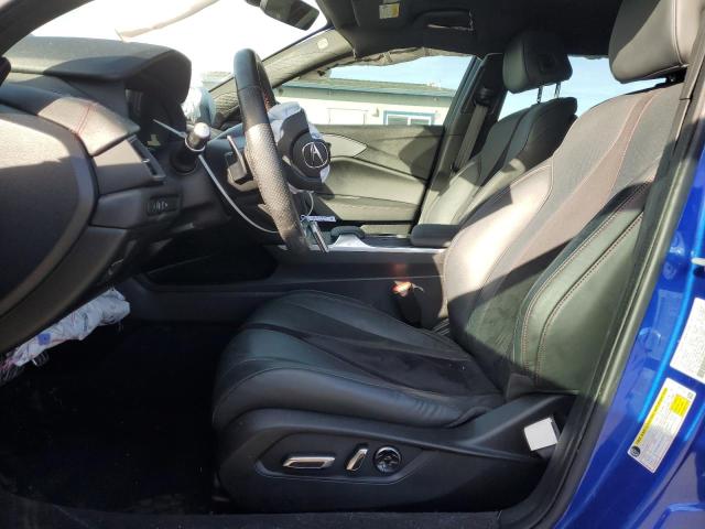19UUB5F59MA008532 - 2021 ACURA TLX TECH A BLUE photo 7