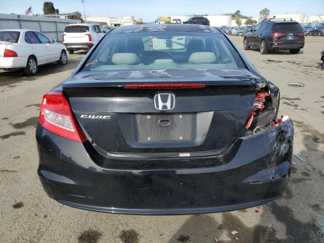 2HGFG3B8XCH526129 - 2012 HONDA CIVIC EX BLACK photo 6