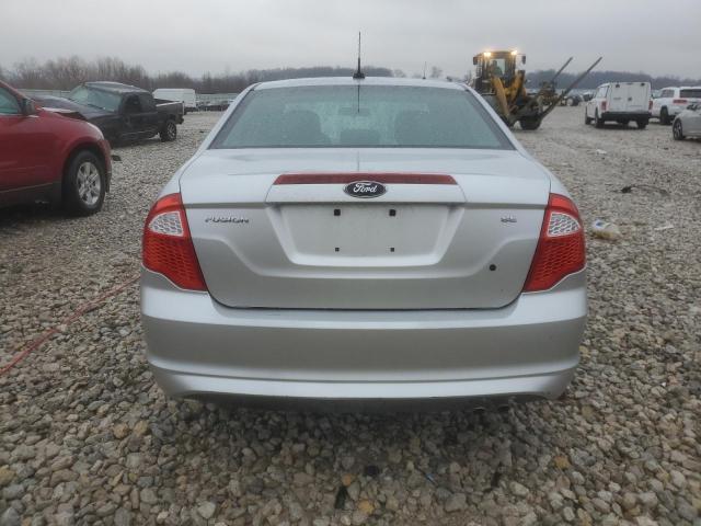 3FAHP0HA9BR207068 - 2011 FORD FUSION SE SILVER photo 6