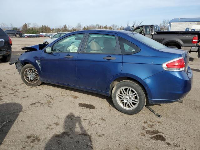 1FAHP35NX9W179359 - 2009 FORD FOCUS SE BLUE photo 2