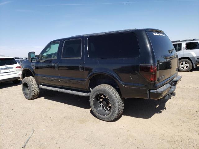 1FMNU43S44EB57436 - 2004 FORD EXCURSION LIMITED BLACK photo 2