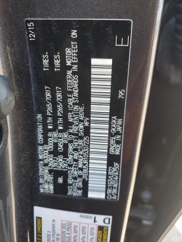 JTEBU5JR1G5307225 - 2016 TOYOTA 4RUNNER SR5/SR5 PREMIUM 灰色 照片 13