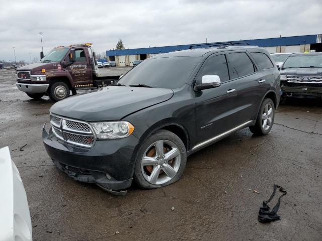 1D4SE5GTXBC602965 - 2011 DODGE DURANGO CITADEL BLACK photo 1