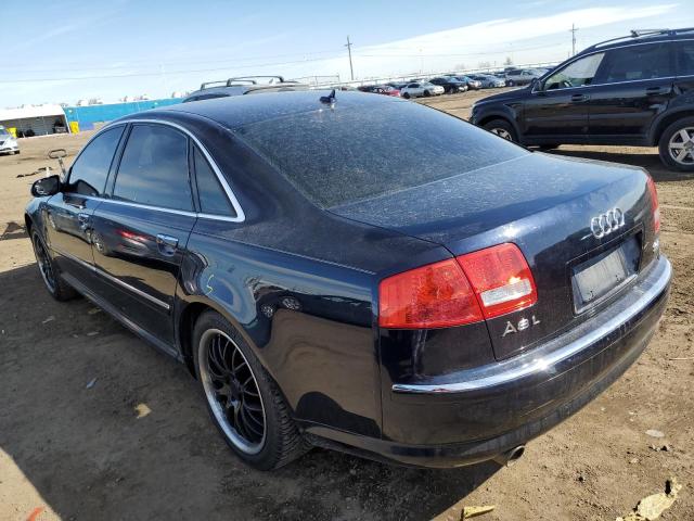 WAUMV44E77N025603 - 2007 AUDI A8 L QUATTRO BLUE photo 2